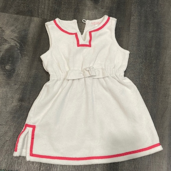 Janie and Jack white terry cloth swim coverup - Picture 1 of 4